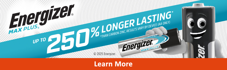 Energizer - reliable long-lasting power for specialty devices
