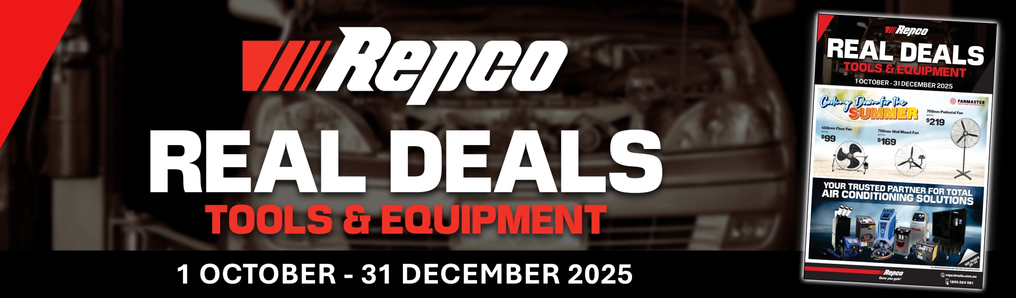 Repco Real Deals Oct - dec 2025
