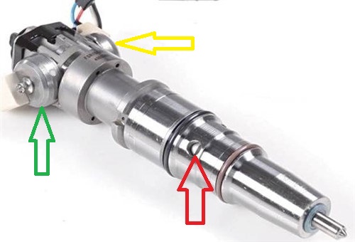 6L Powerstroke injector