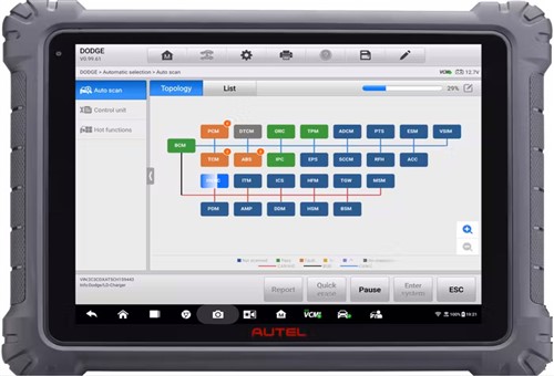 AUTEL diagnostic tablet