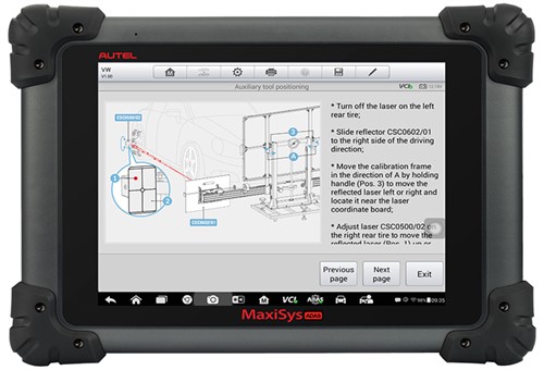 Autel calibration tablet