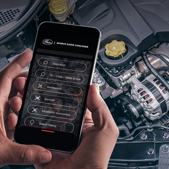 New Catalogue App from Gates Saves Time, Adds Value for Mechanics