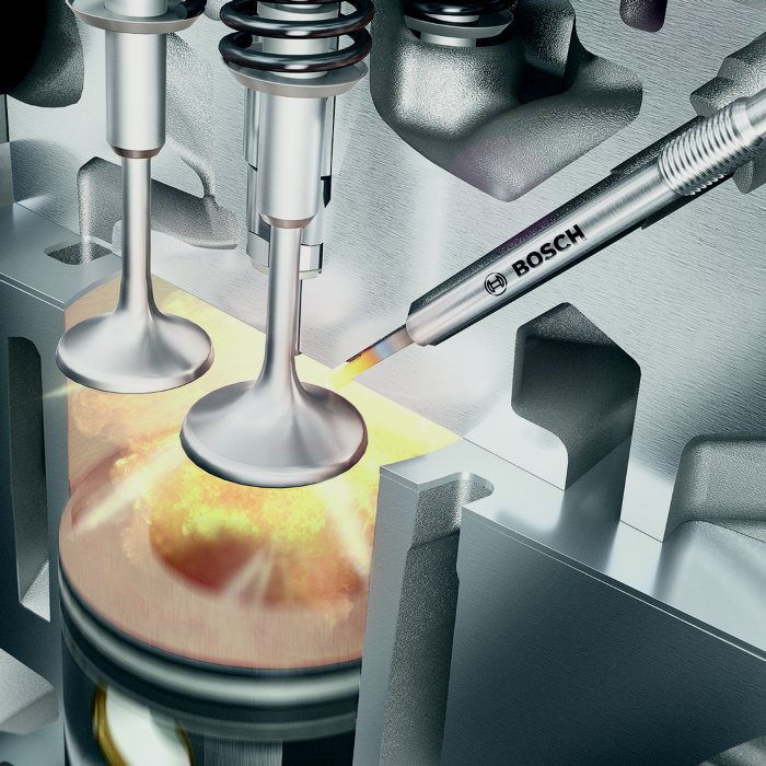 Bosch Glow Plug Combustion Chamber