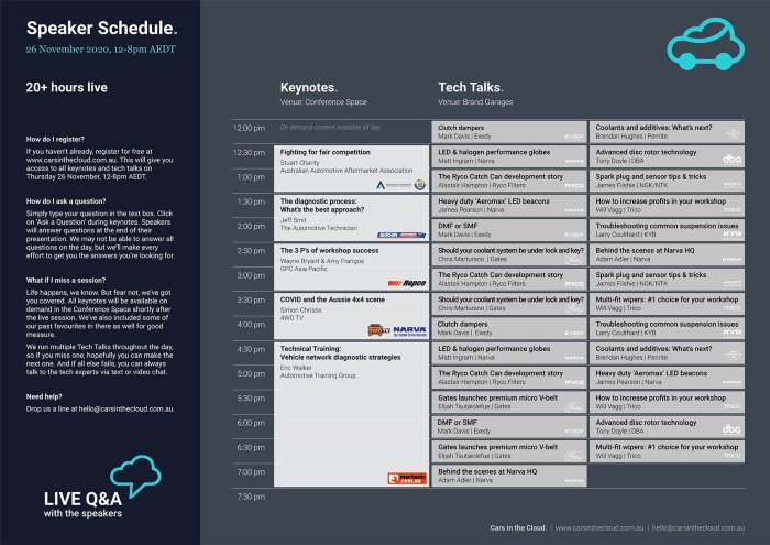 CITC2 Timetable New