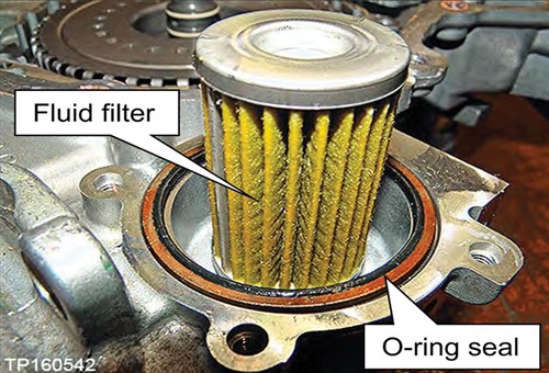 CVT fluid filter