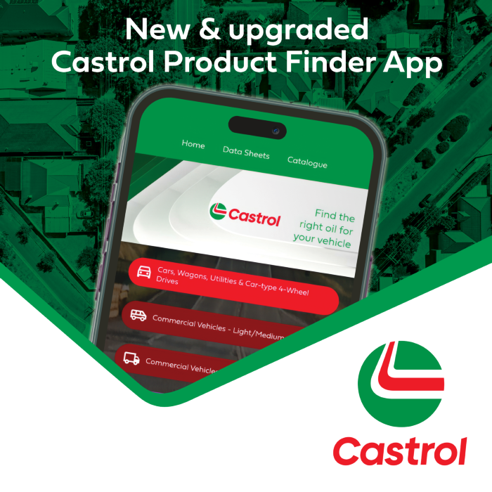 Castrol Launches Upgraded Netlube Product Finder and Mobile App
