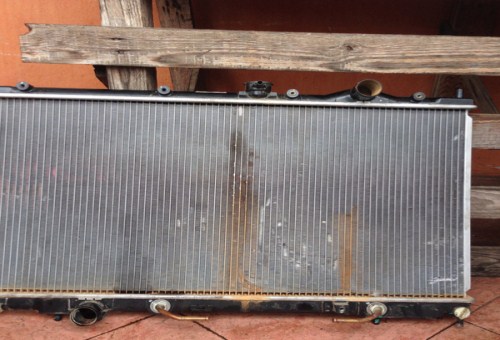 Corroded radiator 2