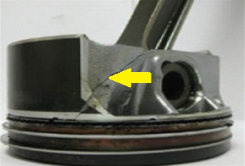 Piston failure