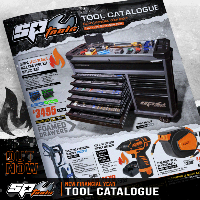 SP Tools Catalogue July to Sept 2022 Hero