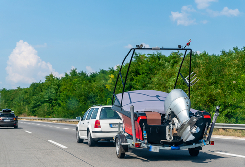 Towing boat