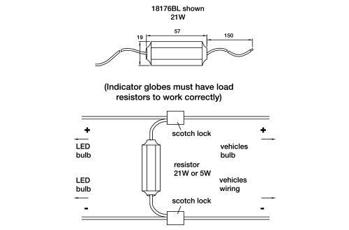 load resistor diagram